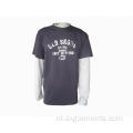 Man&#39;s T-shirt met lange mouwen